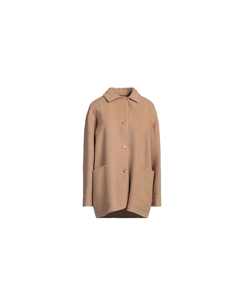 Max Mara JACKEN & MÄNTEL - Mäntelauf YOOX.COM Kamel