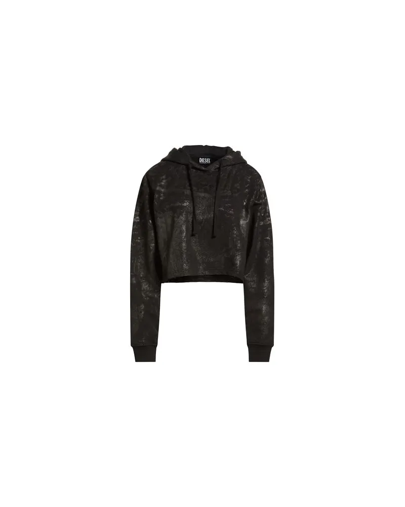 Diesel TOPS - Sweatshirtsauf YOOX.COM Schwarz