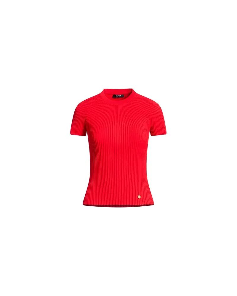 Balmain TOPS - T-shirtsauf YOOX.COM Rot