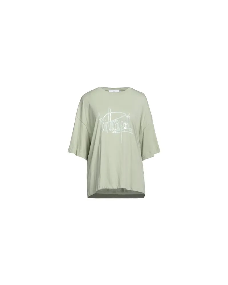 MVP Wardrobe TOPS - T-shirtsauf YOOX.COM Salbeigrün