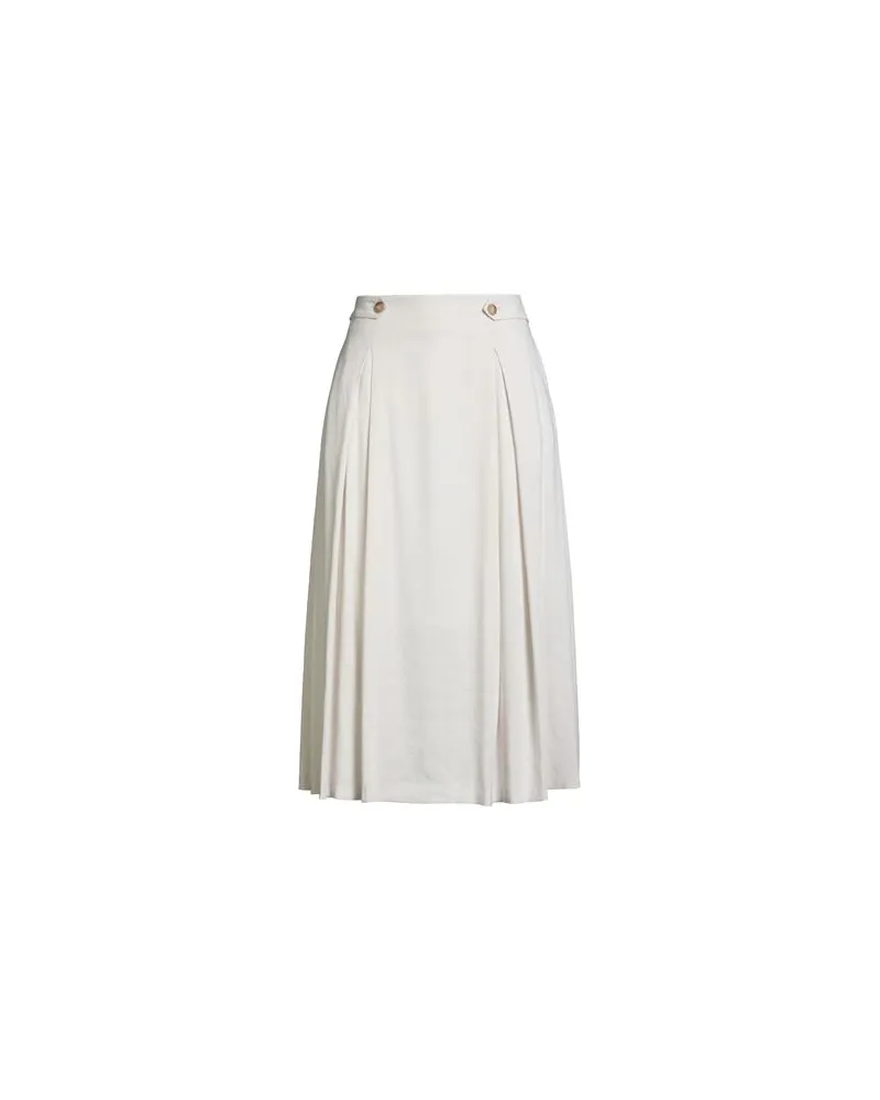 SEDUCTIVE  HOSEN & RÖCKE - Midi-Röckeauf YOOX.COM Cremeweiß