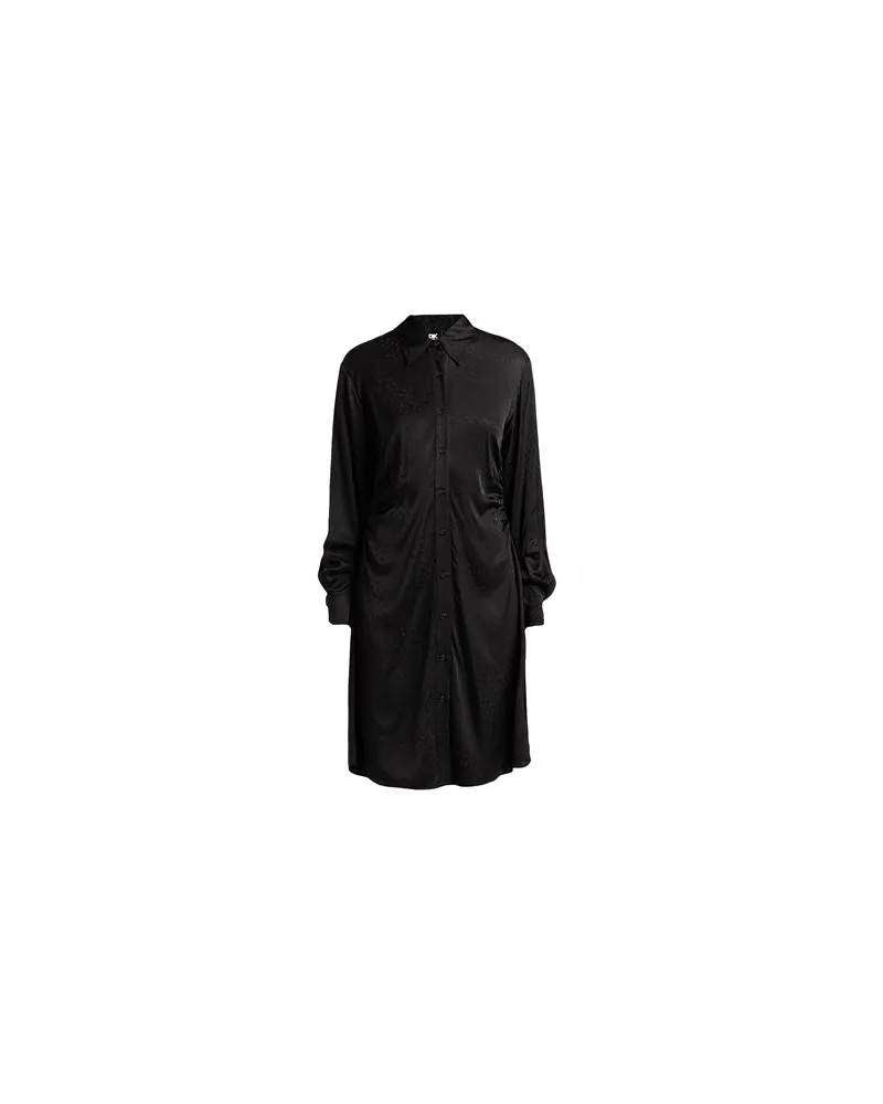 DKNY KLEIDER - Midi-Kleiderauf YOOX.COM Schwarz