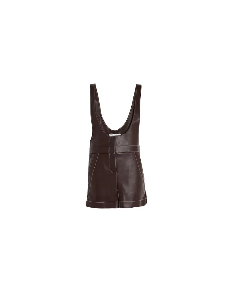 Philosophy Di Lorenzo Serafini OVERALLS - Lange Overallsauf YOOX.COM Schokobraun