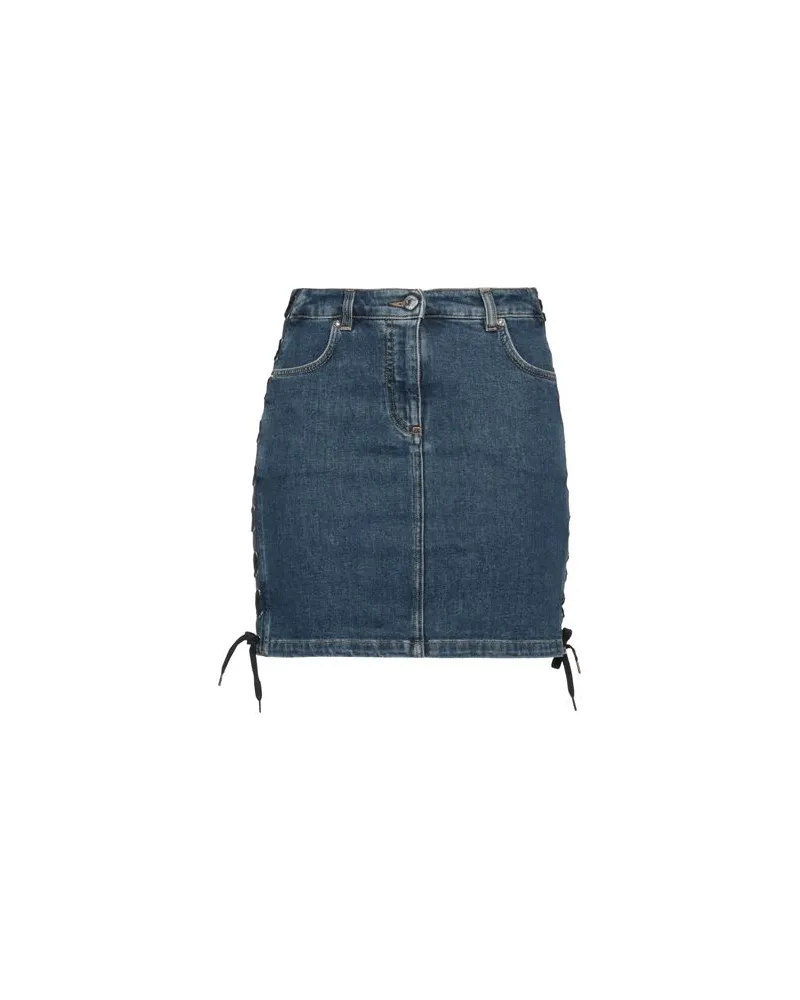 Moschino COUTURE - HOSEN & RÖCKE - Jeansröckeauf YOOX.COM Blau
