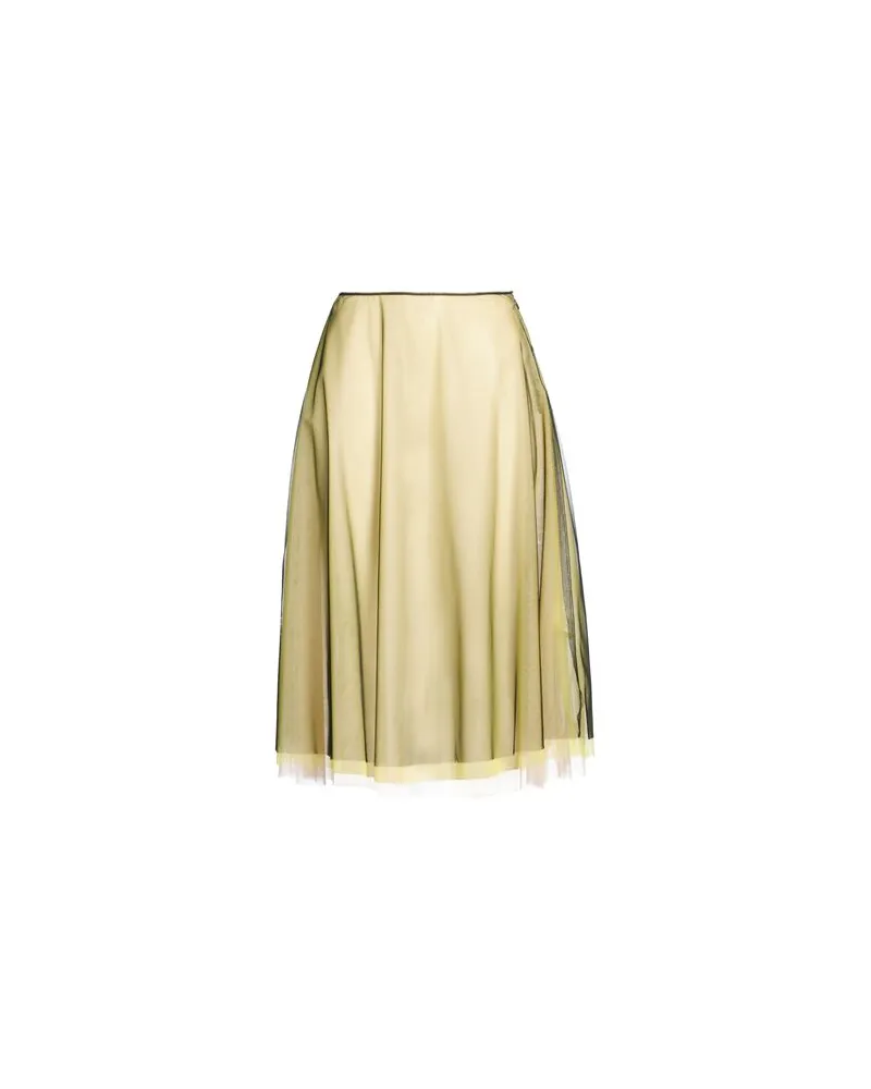MSGM HOSEN & RÖCKE - Midi-Röckeauf YOOX.COM Militärgrün