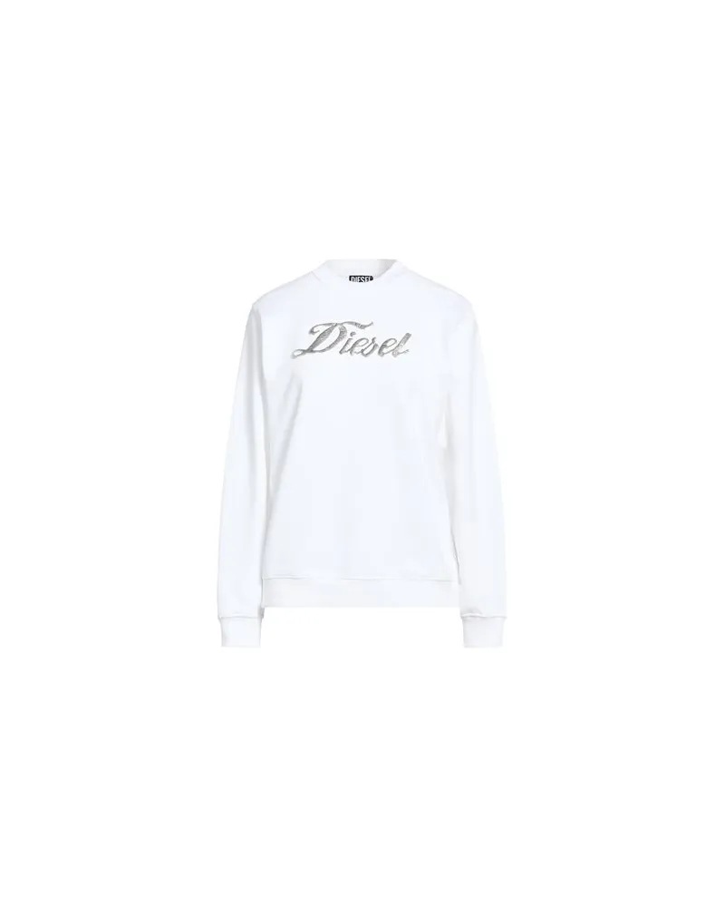 Diesel TOPS - Sweatshirtsauf YOOX.COM Weiß