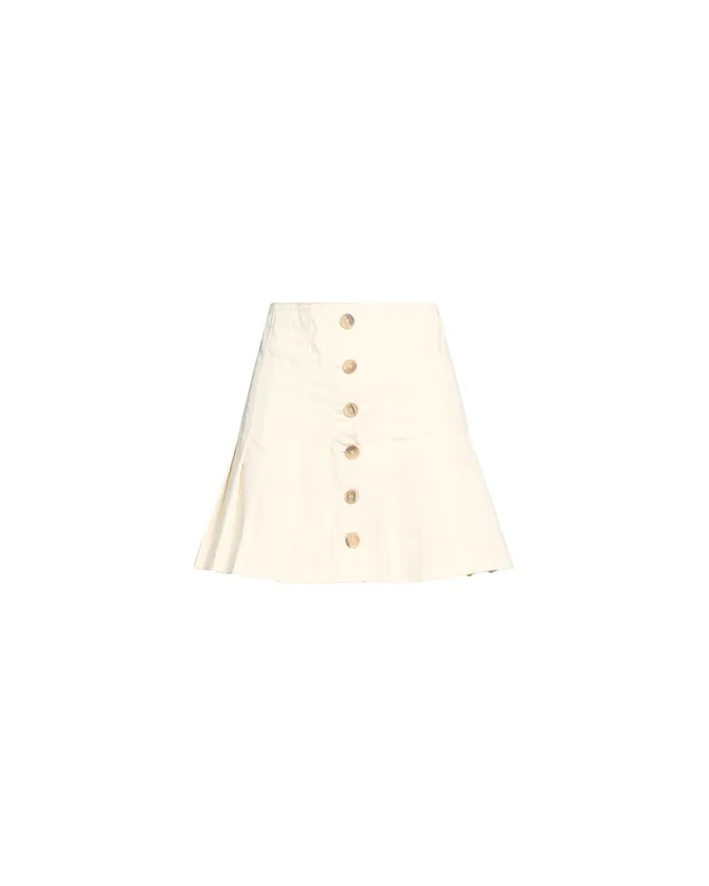 Semicouture HOSEN & RÖCKE - Miniröckeauf YOOX.COM Cremeweiß