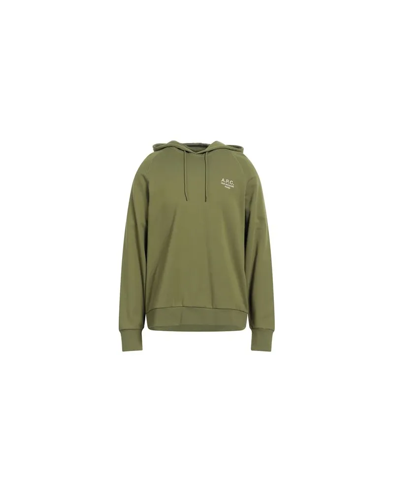 A.P.C. TOPS - Sweatshirtsauf YOOX.COM Militärgrün