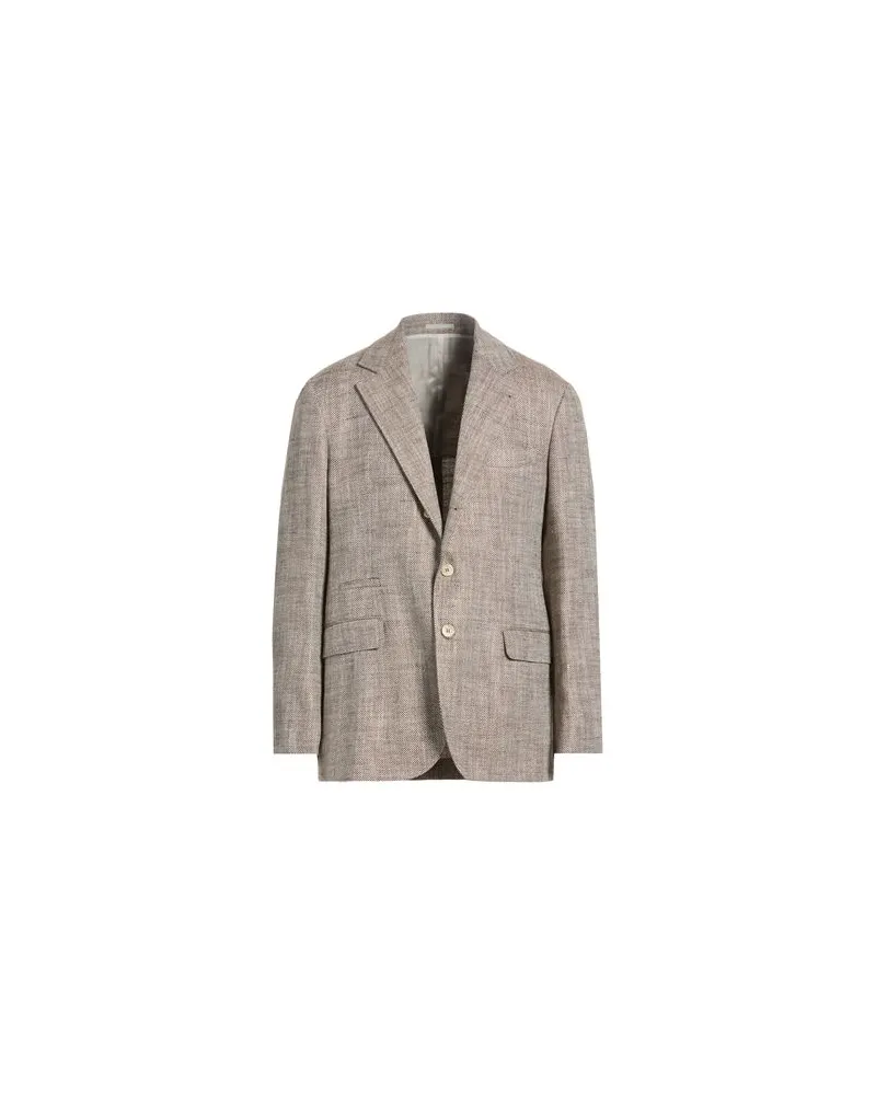 Brunello Cucinelli ANZÜGE und CO-ORDS - Blazersauf YOOX.COM Dunkelbraun