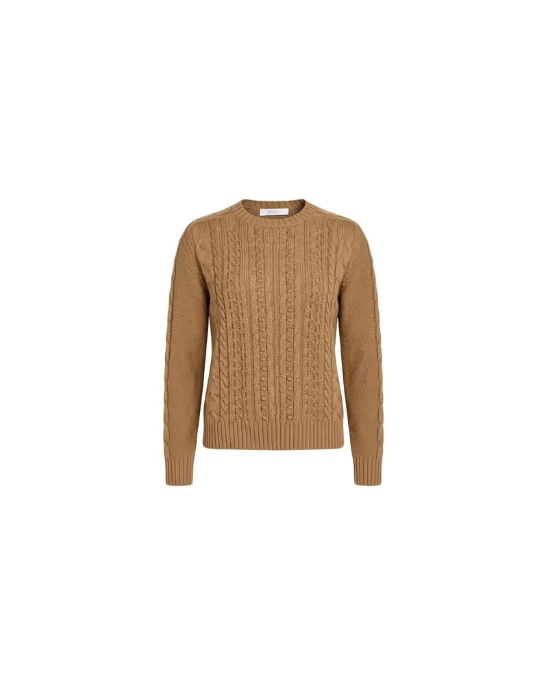 Max Mara LEISURE - STRICKWAREN - Pulloverauf YOOX.COM Kamel