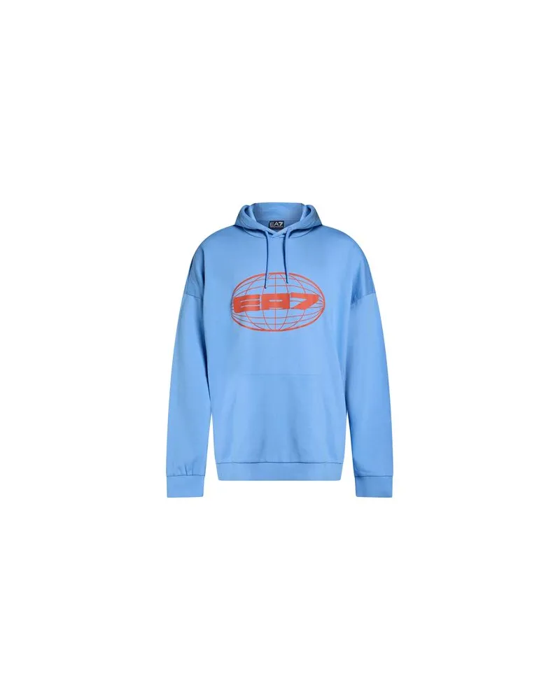 EA7 TOPS - Sweatshirtsauf YOOX.COM Hellblau