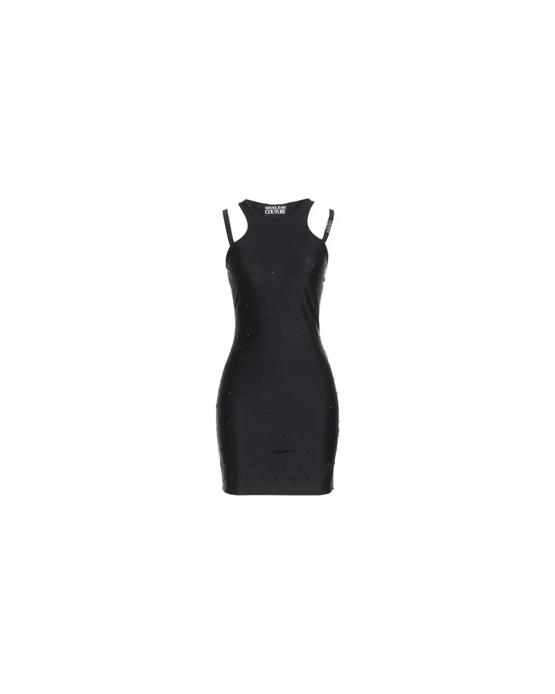 Versace Jeans KLEIDER - Mini-Kleiderauf YOOX.COM Schwarz