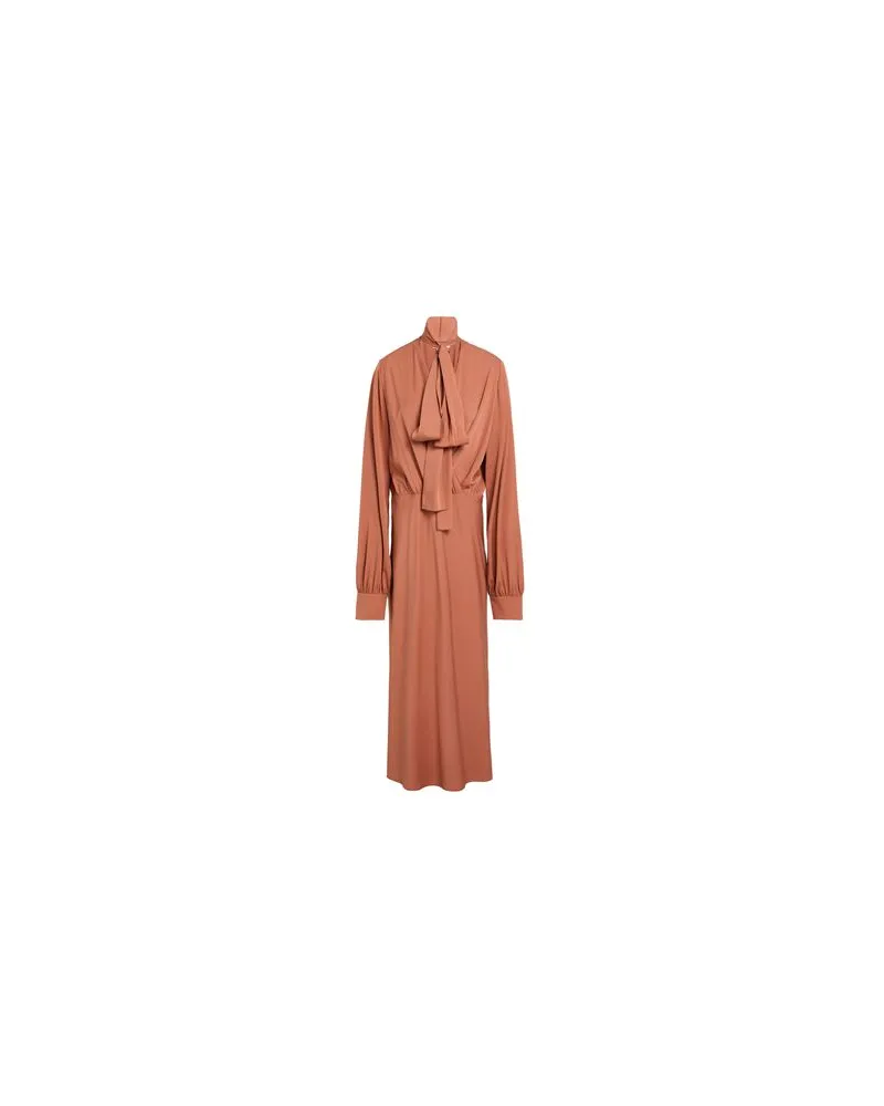 SPORTMAX KLEIDER - Midi-Kleiderauf YOOX.COM Lederfarben