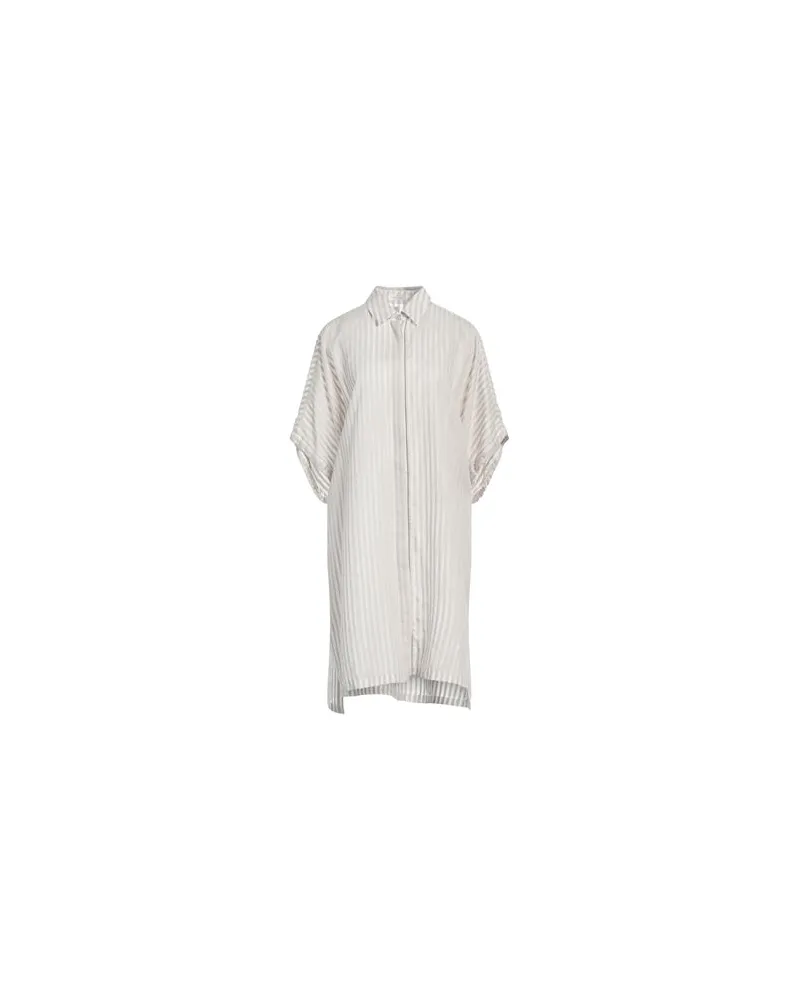 PANICALE Cashmere KLEIDER - Mini-Kleiderauf YOOX.COM Hellgrau