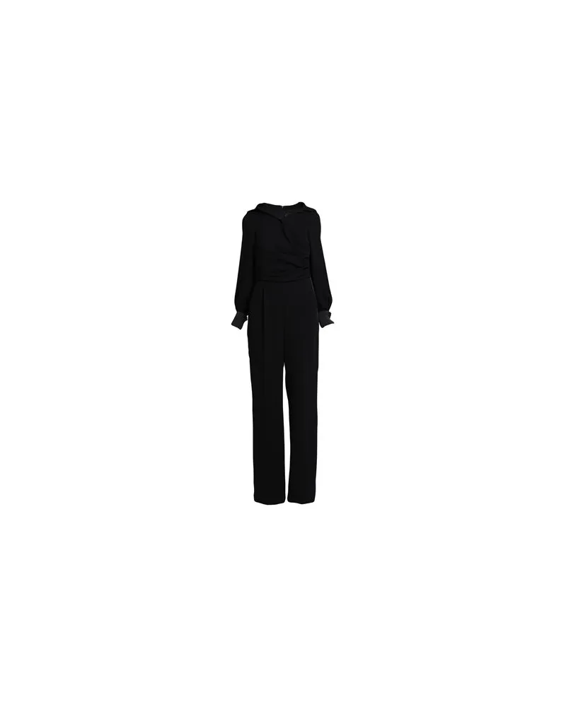 Max Mara OVERALLS - Jumpsuitsauf YOOX.COM Schwarz