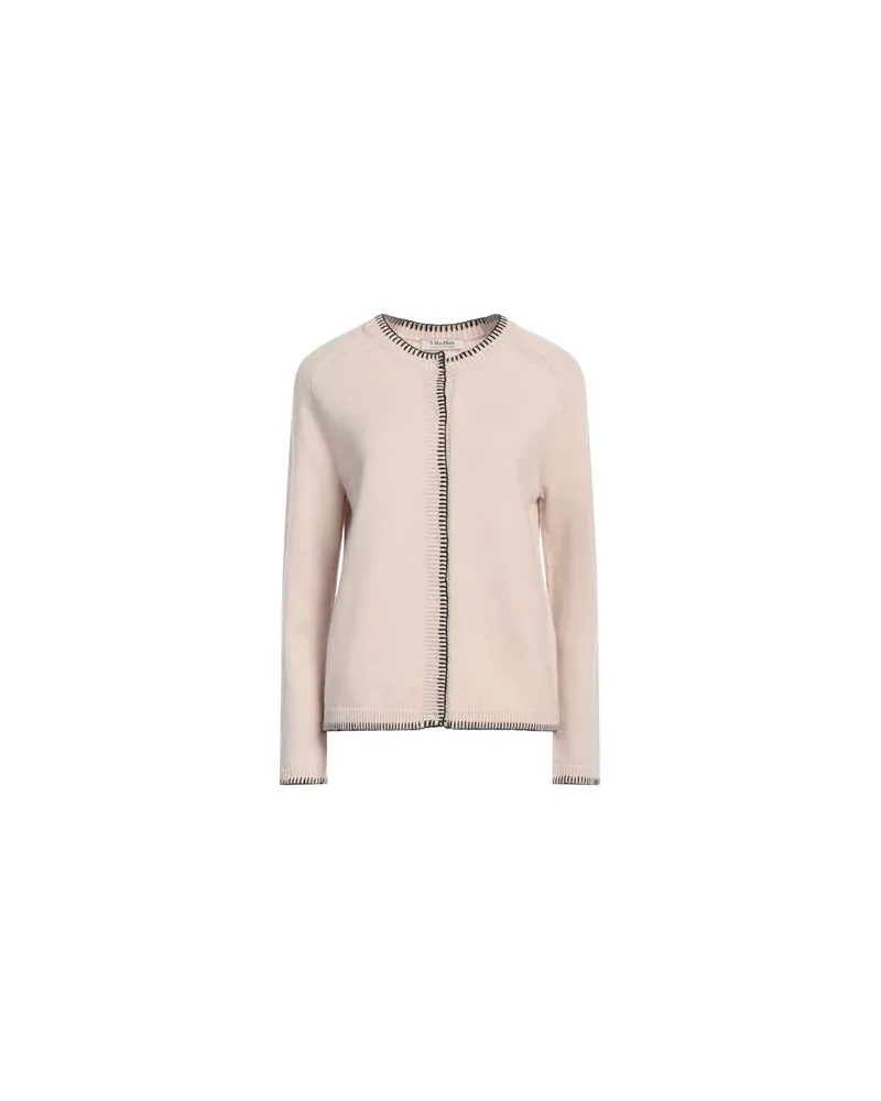 Max Mara MAX MARA - STRICKWAREN - Strickjackenauf YOOX.COM Beige
