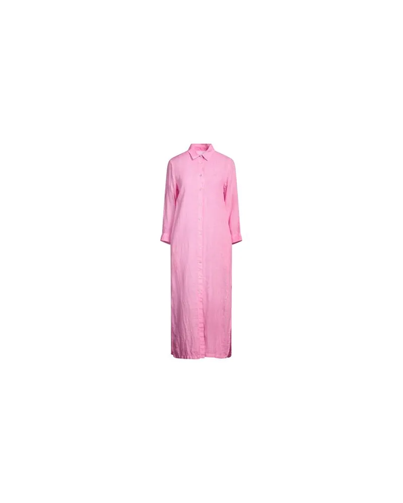 120% Lino KLEIDER - Midi-Kleiderauf YOOX.COM Rosa