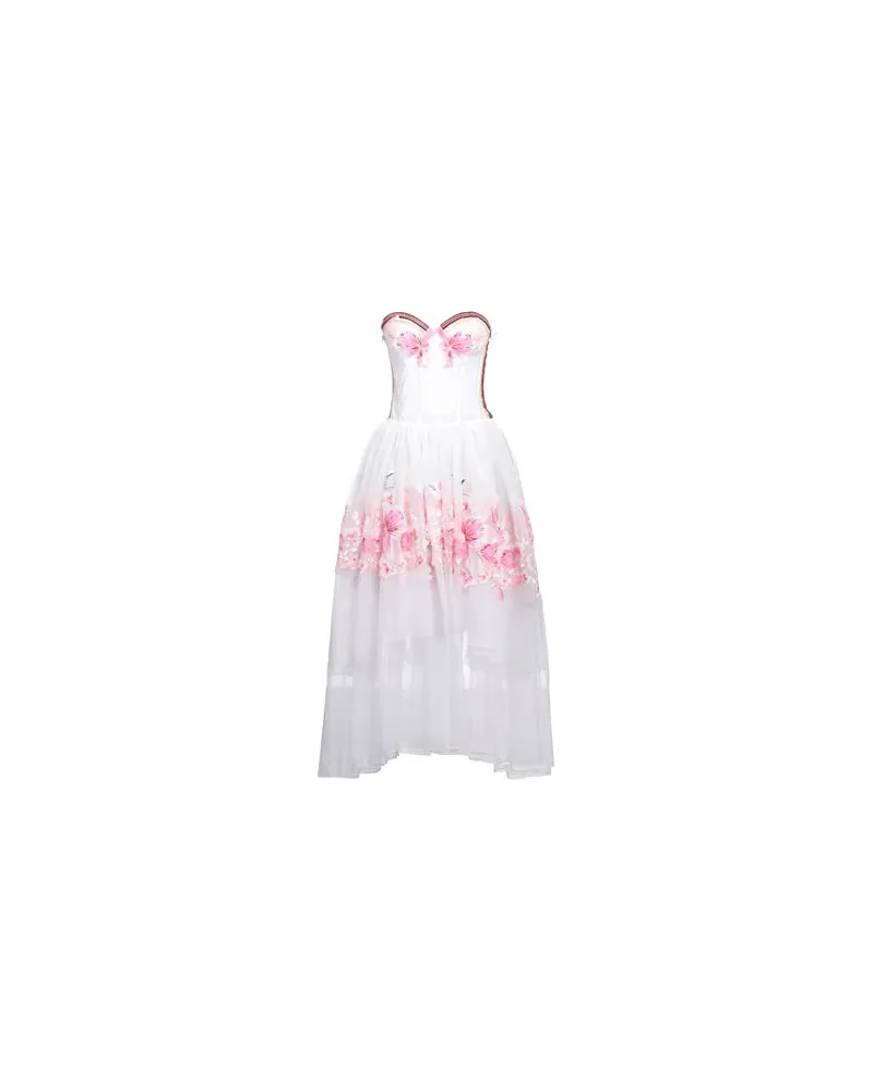 Ermanno Scervino KLEIDER - Midi-Kleiderauf YOOX.COM Weiß