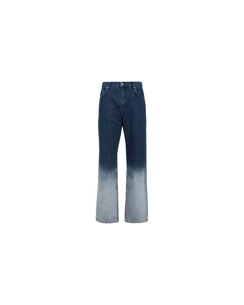 Karl Lagerfeld KLJ RELAXED OMBRE DENIM  - HOSEN & RÖCKE - Jeanshosenauf YOOX.COM Blau