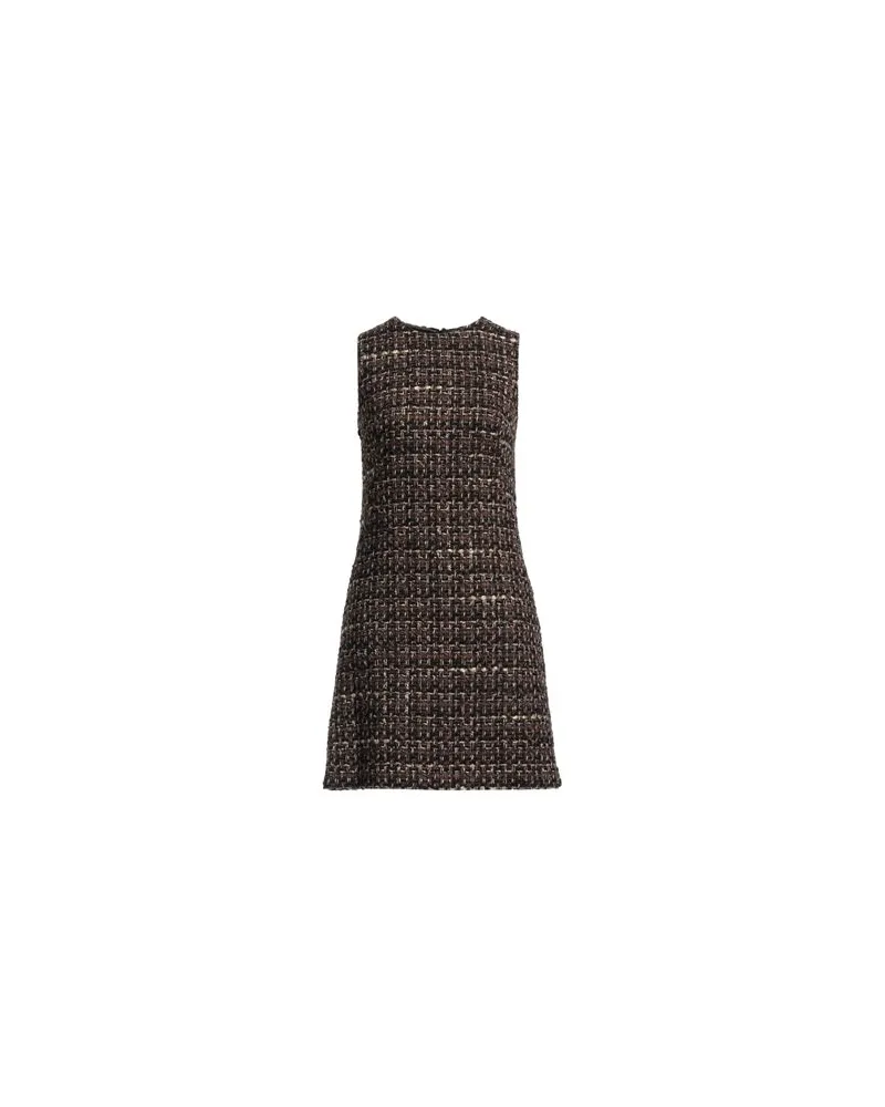 Dolce & Gabbana KLEIDER - Mini-Kleiderauf YOOX.COM Dunkelbraun