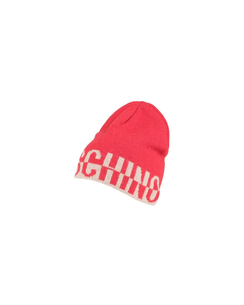 Moschino ACCESSOIRES - Mützen & Hüteauf YOOX.COM Rot