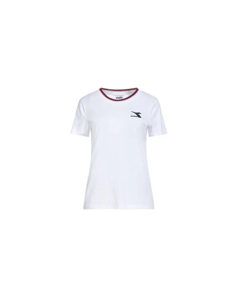 Diadora TOPS - T-shirtsauf YOOX.COM Weiß