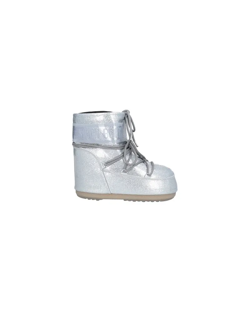 Moon Boot SCHUHE - Stiefelettenauf YOOX.COM Silber