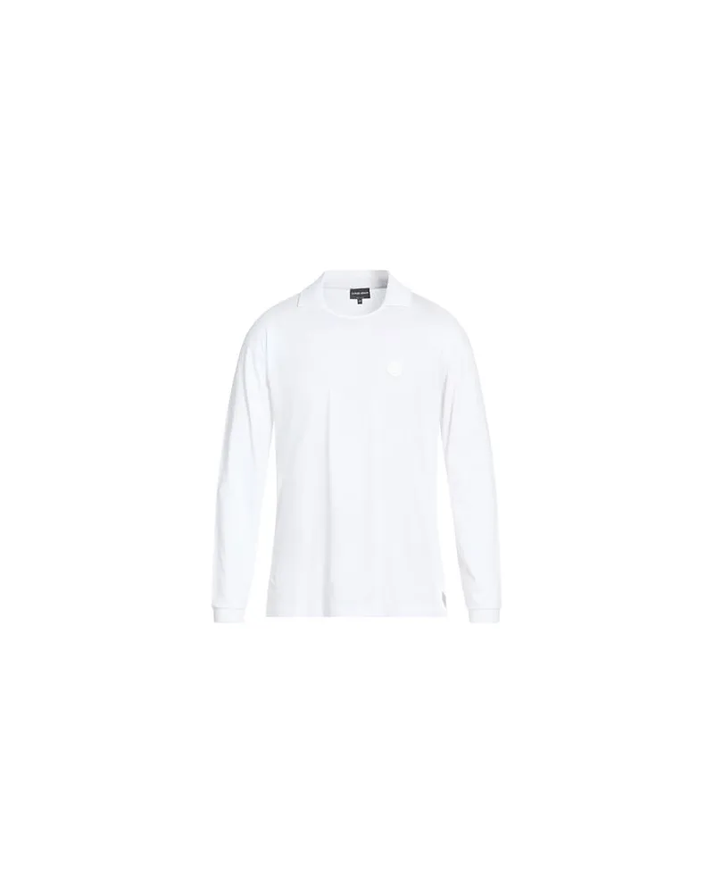 Giorgio Armani TOPS - Poloshirtsauf YOOX.COM Weiß