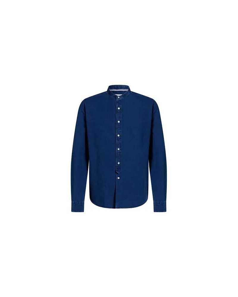 Tintoria Mattei TOPS - Jeanshemdenauf YOOX.COM Blau