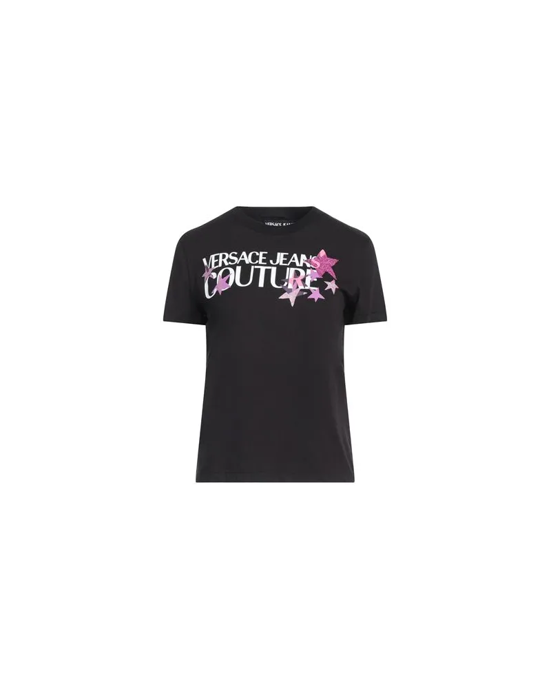Versace Jeans TOPS - T-shirtsauf YOOX.COM Schwarz