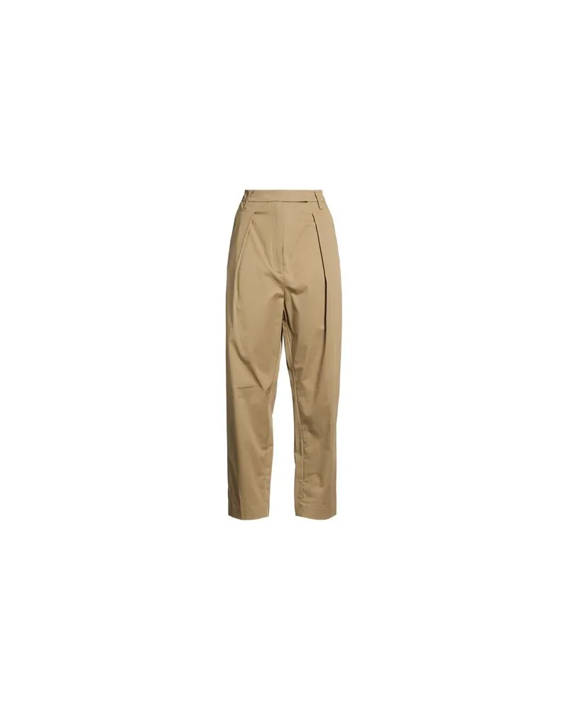 HACHE HOSEN & RÖCKE - Hosenauf YOOX.COM Khaki
