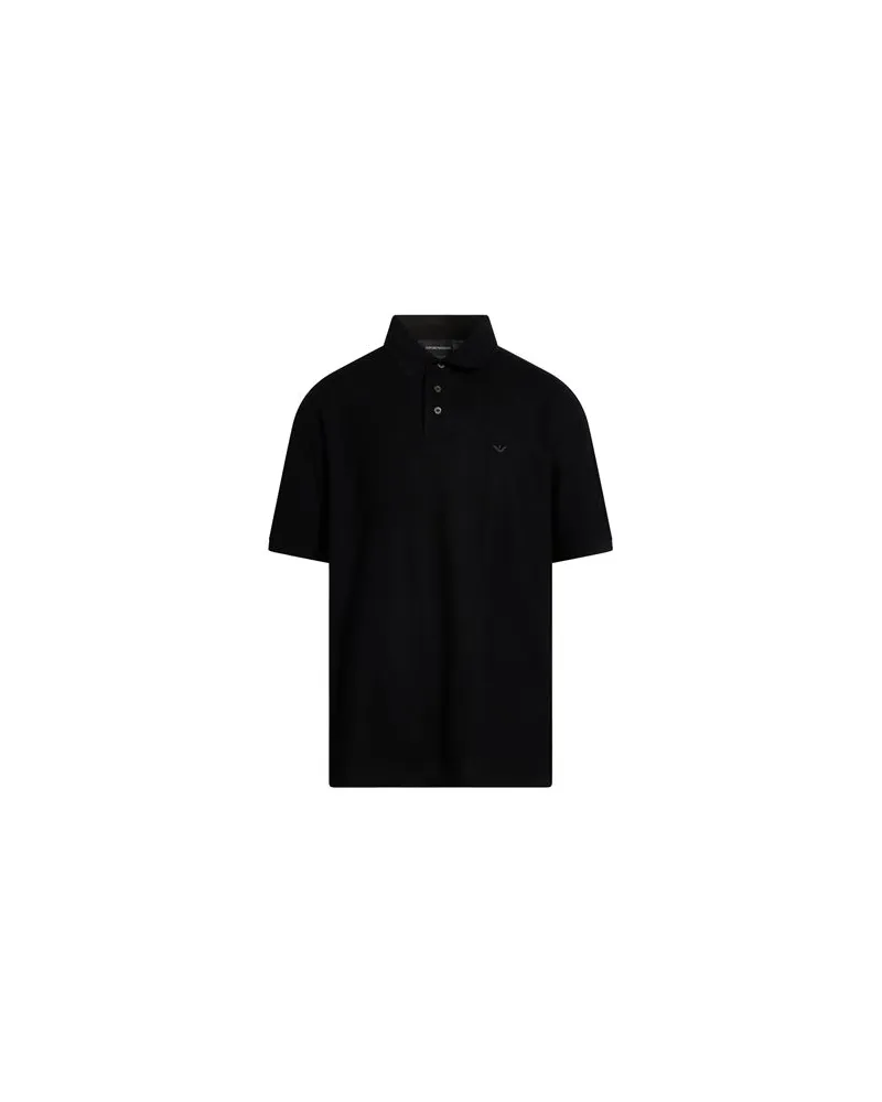 Emporio Armani TOPS - Poloshirtsauf YOOX.COM Schwarz