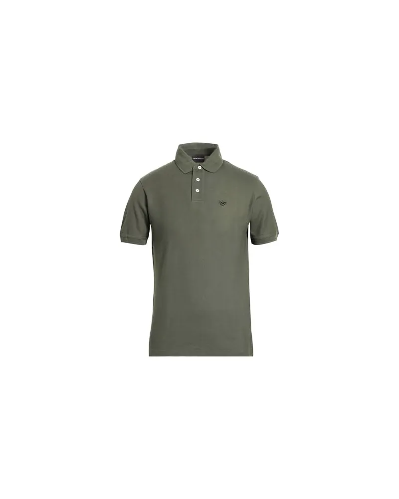 Emporio Armani TOPS - Poloshirtsauf YOOX.COM Militärgrün