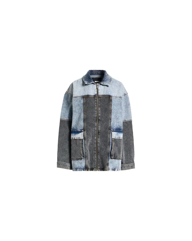 ROTATE Birger Christensen JACKEN & MÄNTEL - Jeansjacken/Mäntelauf YOOX.COM Blau