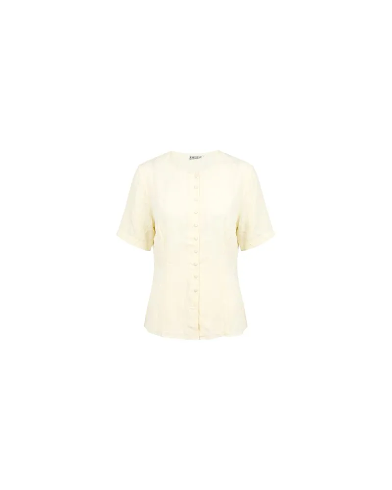 MARELLA TOPS - Hemdenauf YOOX.COM Cremeweiß