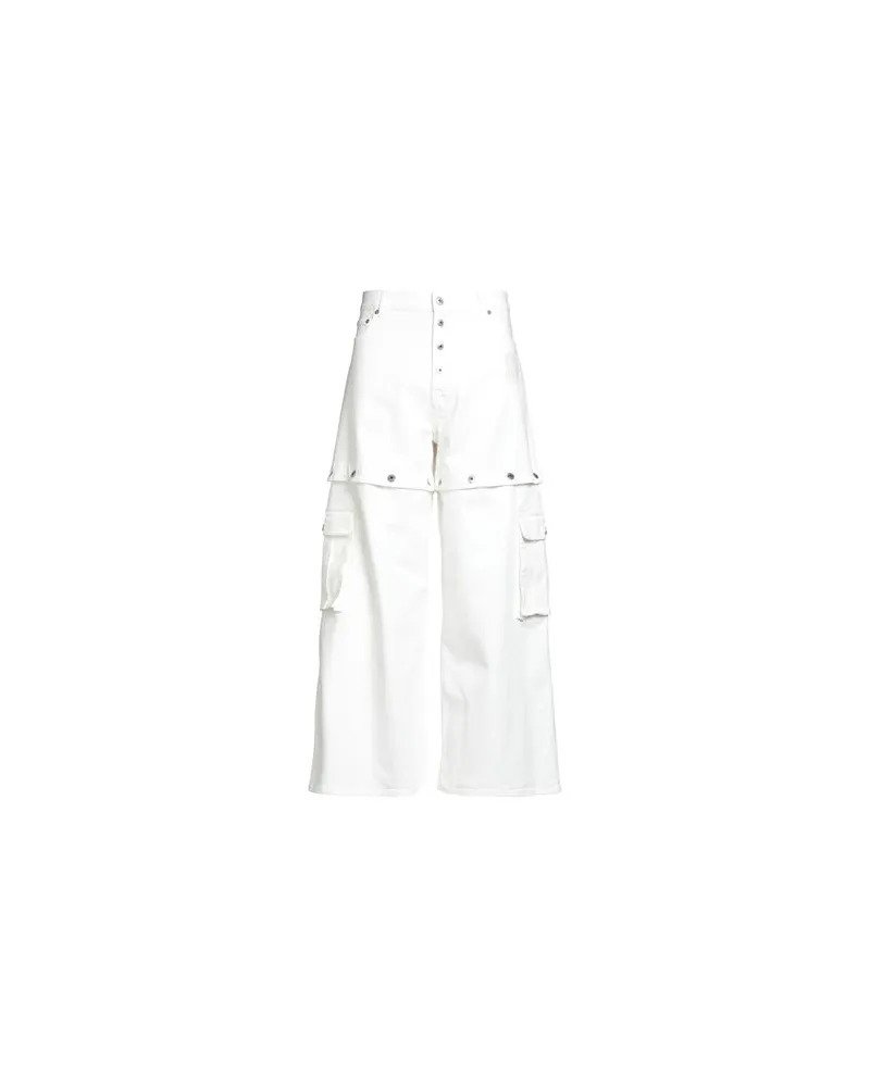 OFF-WHITE HOSEN & RÖCKE - Jeanshosenauf YOOX.COM Weiß