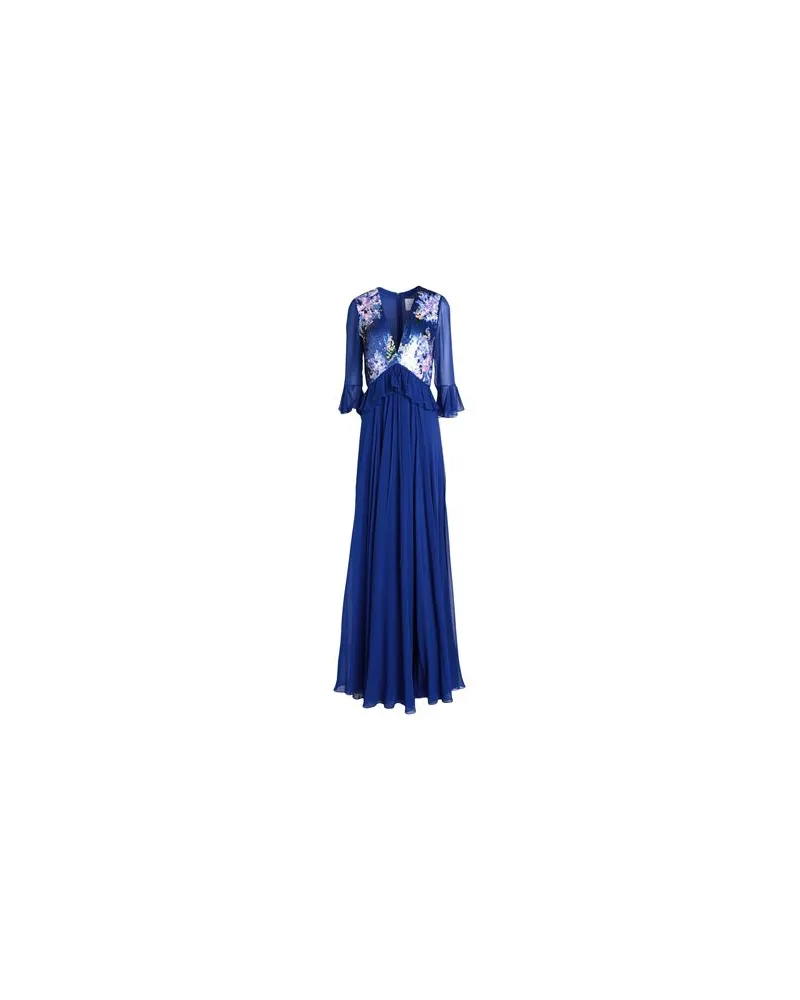 Carolina Herrera New York KLEIDER - Maxi-Kleiderauf YOOX.COM Königsblau