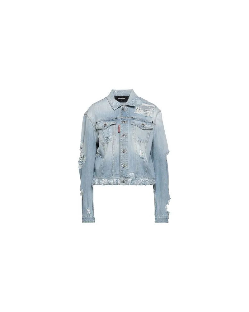 Dsquared2 JACKEN & MÄNTEL - Jeansjacken/Mäntelauf YOOX.COM Blau