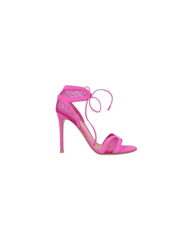Gianvito Rossi SCHUHE - Sandalenauf YOOX.COM Fuchsia