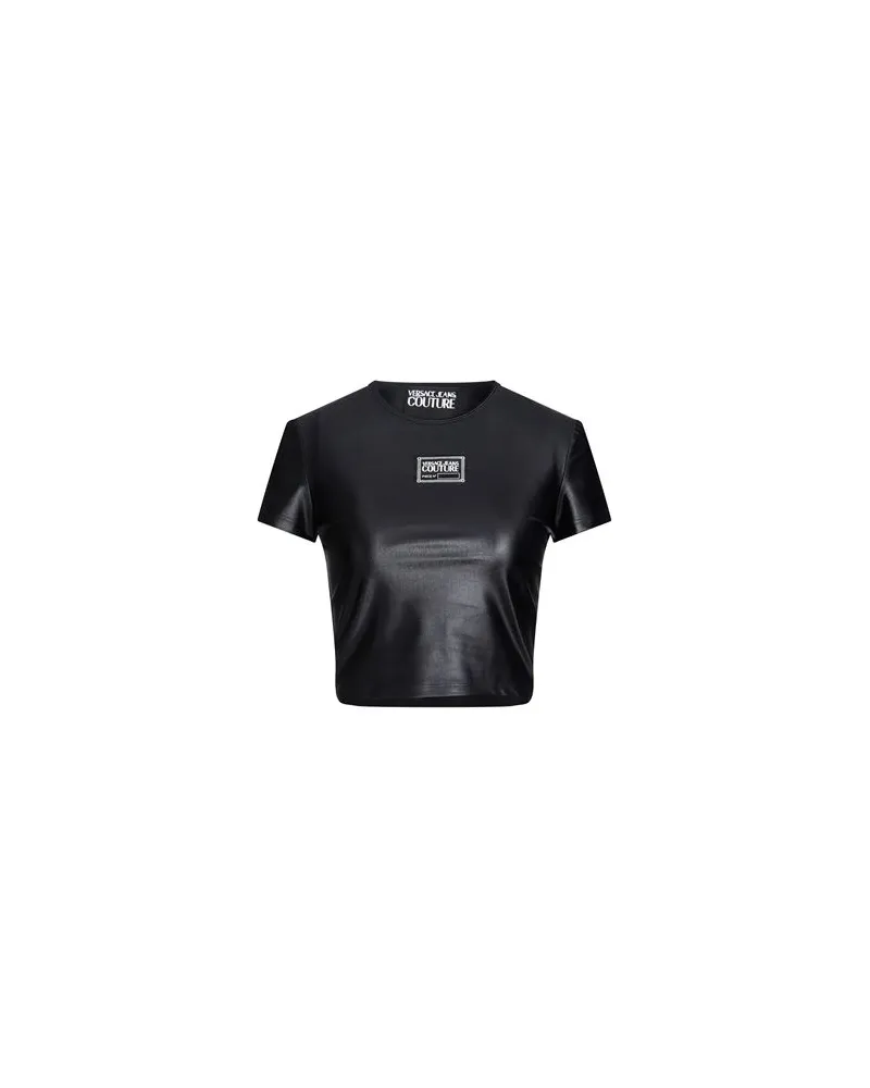 Versace Jeans TOPS - T-shirtsauf YOOX.COM Schwarz