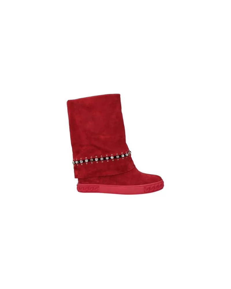 Casadei SCHUHE - Stiefelettenauf YOOX.COM Rot