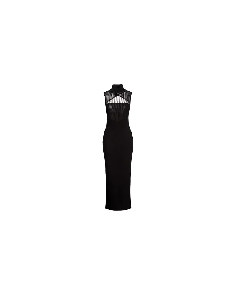 Patrizia Pepe KLEIDER - Maxi-Kleiderauf YOOX.COM Schwarz