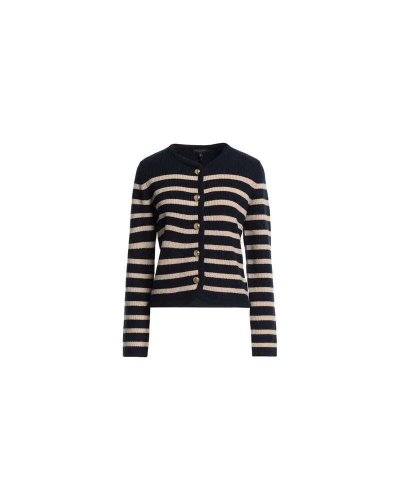 Rag & Bone STRICKWAREN - Strickjackenauf YOOX.COM Marineblau