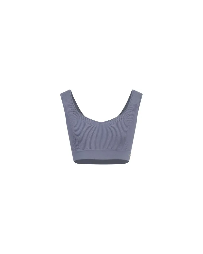 Elisabetta Franchi TOPS - Topsauf YOOX.COM Blaugrau