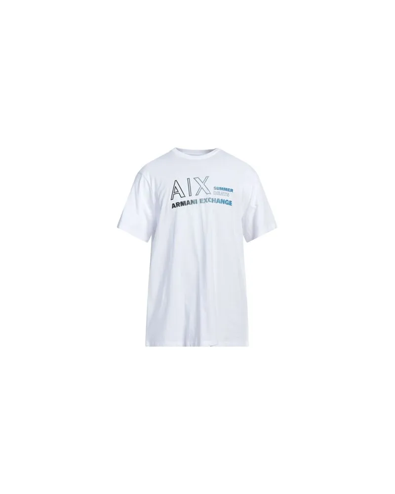 Armani Exchange TOPS - T-shirtsauf YOOX.COM Weiß