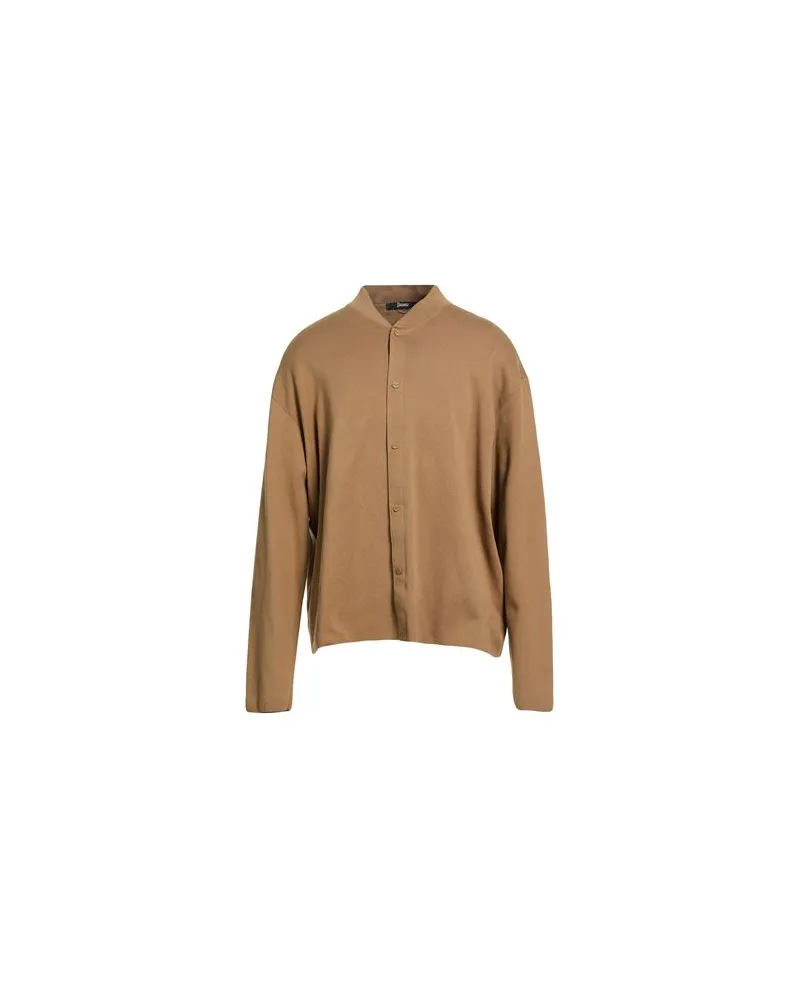 Herno STRICKWAREN - Strickjackenauf YOOX.COM Sand