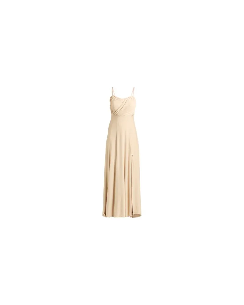 Rinascimento KLEIDER - Maxi-Kleiderauf YOOX.COM Sand