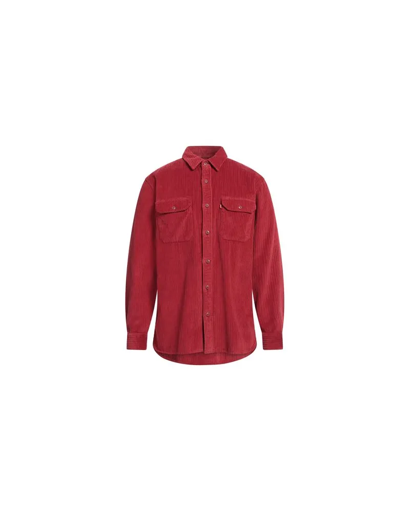 Levi's LEVI TOPS - Hemdenauf YOOX.COM Ziegelrot