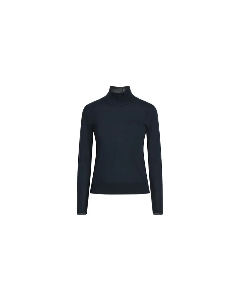 Caractère STRICKWAREN - Rollkragenpulloverauf YOOX.COM Marineblau