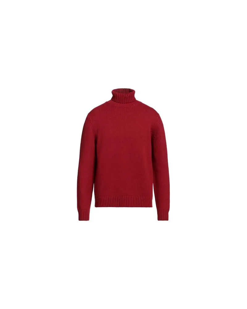 ARAGONA STRICKWAREN - Rollkragenpulloverauf YOOX.COM Rot